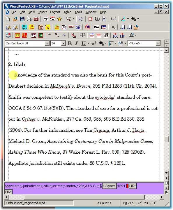 How to mark citations