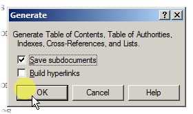 Optionally build hyperlinks to those citations in the text.